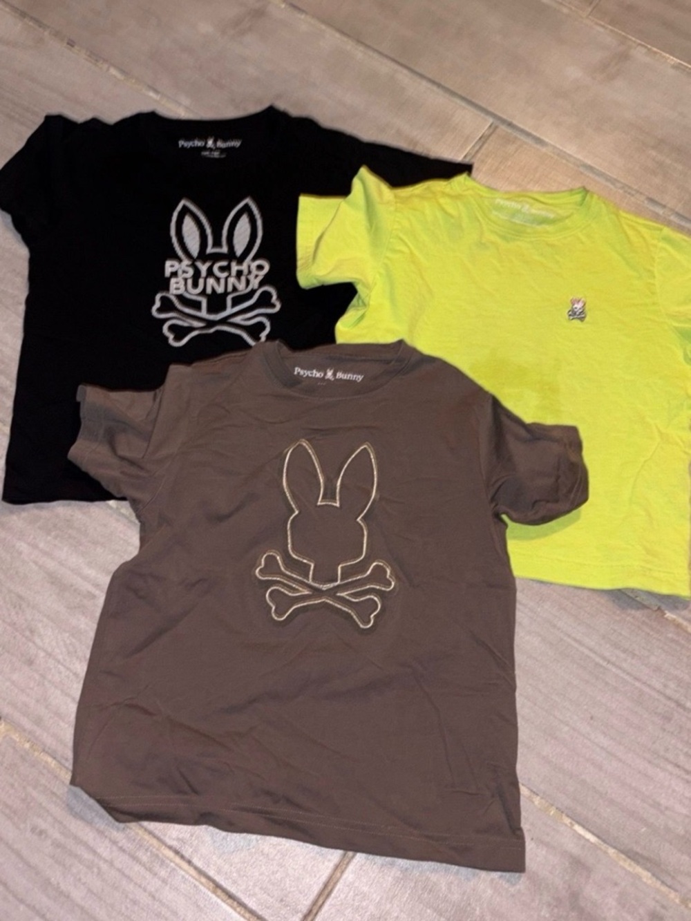 Psycho Bunny Kids Short Sleeve Tees